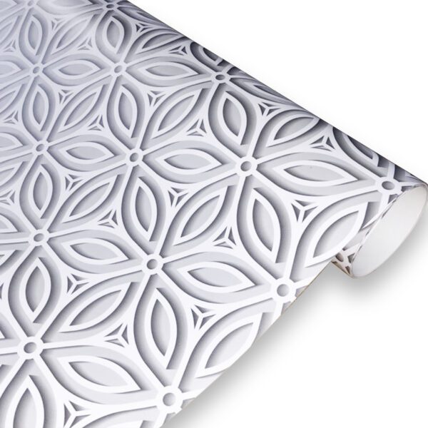 Papel de Parede Adesivo 3D Vinílico 300x52cm Lavável 1 10240422620 foto real cod 51060 gesso 3d