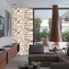 Papel de Parede Adesivo Canjiquinha 300x52cm Decoração 3D 3 10240494695 foto 2 cod 64766 madeira quadradinha