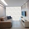 Papel de Parede Adesivo Tijolo Branco Rústico 300x52cm 3 10240501583 foto 4 cod 02609 tijolo branco