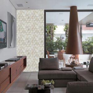 Papel de Parede Adesivo Tijolo 300x52cm Rústico Decorativo