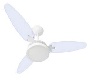 Ventilador de Teto com Luminária LED 18W Ponente Branco 220V