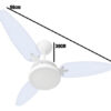 Ventilador de Teto com Luminária LED 18W Ponente Branco 220V 6 15292367780 d 895801 mlu77175702390 072024 o