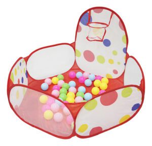 Piscina de Bolinhas Infantil 50 Bolinhas com Cesta Brinqway