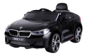 Carro Elétrico Infantil BMW 6 GT 12V Preto com Controle Remoto