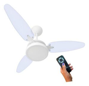 Ventilador de Teto Wind Light 18W LED com Controle Remoto