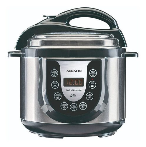 Panela de Pressão Elétrica 4L Agratto PED-01 Digital 127V