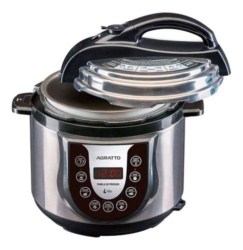 Panela de Pressão Elétrica 4L Agratto Digital 220V