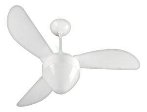 Ventilador de Teto Ponente Gale 960mm Branco com Controle Remoto