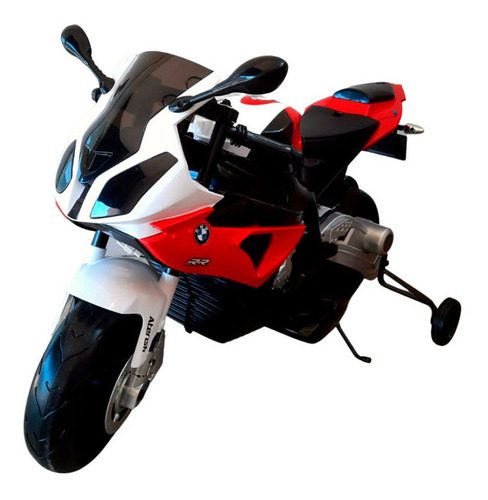 Mini Moto Elétrica Infantil BMW S1000RR 12V Vermelha - Suporta até 25kg