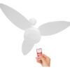 Ventilador de Teto Ponente Zonda 220v com Controle Remoto e 3 Pás Branco 2 15292399576 d 832422 mlb52178987052 102022 o