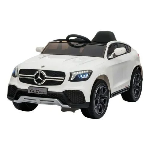 Mini carro elétrico infantil Mercedes GLC Coupé 12V Branco 1 Mini carro elétrico infantil Mercedes GLC Coupé branco com luzes e sons