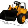 Mini Escavadeira Elétrica Infantil Importway BW081AM Amarela 6V 3 15292400885 d 691360 mlu77876741651 072024 o