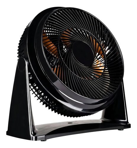 Ventilador de mesa 35cm Ventimais preto e bronze circulador de ar