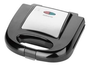 Sanduicheira e grill inox Agratto 127V antiaderente