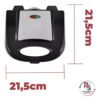 Sanduicheira e grill inox Agratto 127V antiaderente 6 15292401332 d 704102 mlu72645594603 112023 o