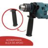 Furadeira de Impacto 550W Importway 3/8 Pol 220V Reversível 10 15292413137 d 707270 mlu77119177593 062024 o