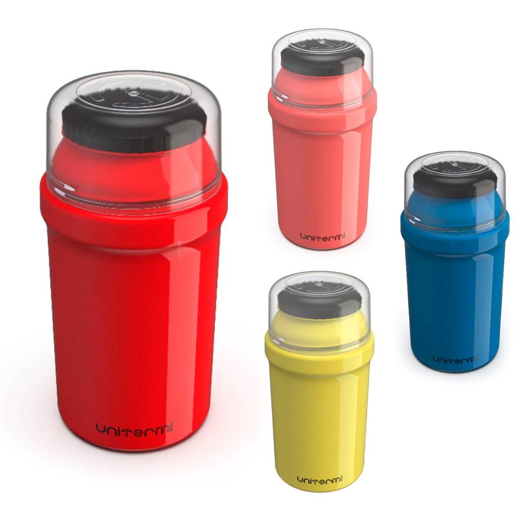 Garrafa Térmica Infantil 300ml Unitermi Fano Kids Resistente - Imagem 1