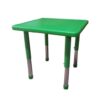 Mesa Infantil com Altura Ajustável 9 Níveis Importway 88cm 2 Mesa infantil com altura ajustável Importway verde de plástico