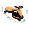 Carrinho Rolimã Elétrico 12V Infantil Amarelo Importway 3 15553737431 15179689793 cbf0a36502a793844de660b3a95eed06