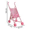 Carrinho de Boneca Tipo Guarda-Chuva 4 Rodas Rosa Importway 3 15553737538 15197830238 b98cde0406abc3d7487eb58341252fcb