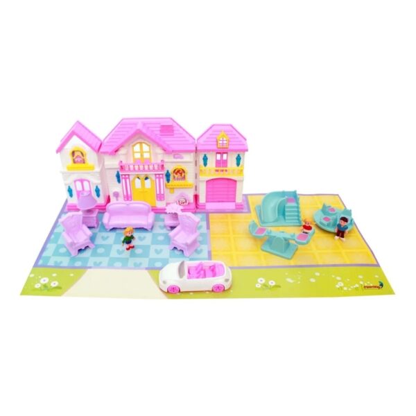 Casinha de Boneca Infantil 15 Peças com Luz e Som Importway 1 15553738009 15197822176 07ec99c49343de9ea3e32e9ce0e4cfce