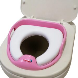 Assento Redutor Infantil Acolchoado 29x31cm Rosa Importway