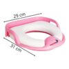 Assento Redutor Infantil Acolchoado 29x31cm Rosa Importway 3 15553738364 15179699123 7b3a6cc8fe47a833a3206300d49f86df