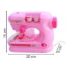 Máquina de Costura Infantil Mini Ateliê Importway Rosa 2 Carretéis 3 15553738927 15179698662 bf630f7fd3a34437069d44d5d89d4173