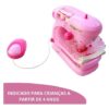 Máquina de Costura Infantil Mini Ateliê Importway Rosa 2 Carretéis 4 15553738946 15179698679 2f72ba0e6a9a58b1ed878c285ec20f5c