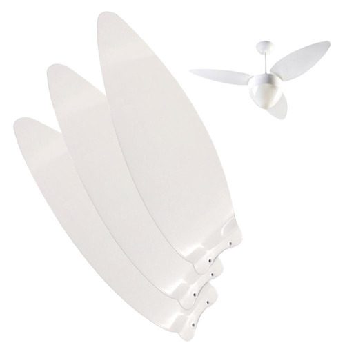 Hélice 3 pás para ventilador Ventisol Aires e Prisma - Kit 3 unidades Branco 1 15553802791 15292375451 d 780825 mlu73649413920 012024 o