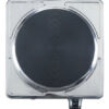 Fogão Elétrico de Mesa 1 Boca Agratto 1500W 220V Inox 2 Fogão elétrico de mesa 1 boca Agratto 1500W inox