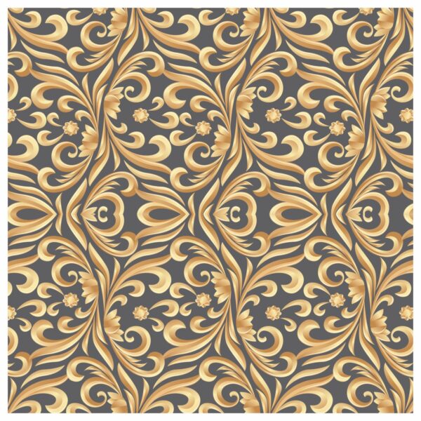 Papel de Parede Adesivo Arabesco 300x52cm Floral Sofisticado 1 7787445501 arabesco floral cod 18897 3