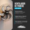 Ventilador de Parede 50cm Turbão 130W Bivolt Oscilante 4 016CTRIO Ventilador 50cm Turbao 03