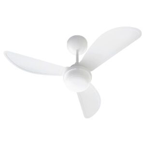 Ventilador de Teto Fast Inverter branco 96cm com iluminação LED e controle remoto