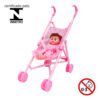 Carrinho de Boneca Tipo Guarda-Chuva Importway com 1 Boneca Rosa 2 15292380409 d 946886 mlu77743808982 072024 o 1