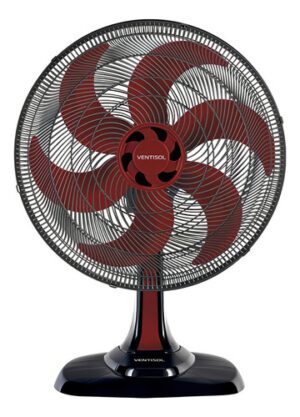 Ventilador de mesa 50cm Ventisol Turbo 6 Pás 220V Vermelho