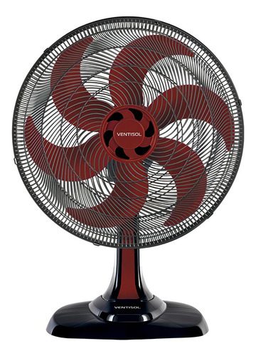 Ventilador de mesa 50cm Ventisol Turbo 6 Pás 220V Vermelho 1 15292394191 d 778412 mlu77095121458 062024 o 2