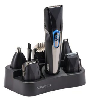 Aparador de Pelos Vizzo Agratto 7 em 1 Bivolt com 10 Acessórios