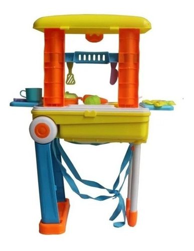 Cozinha Infantil Completa 3 em 1 com 28 Acessórios Portátil 1 15292433264 d 930027 mlu71356552104 082023 o