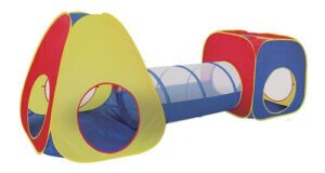 Barraca Infantil 3 Em 1 Com Túnel E 50 Bolinhas Playground