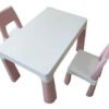 Conjunto Mesa Infantil com 2 Cadeiras Rosa Importway 2 15292436442 d 953673 mlu71138152461 082023 o