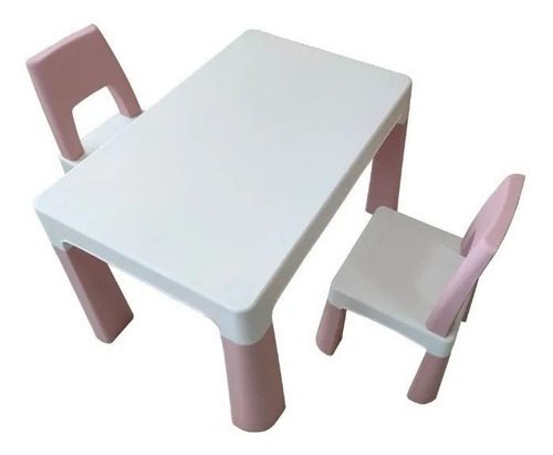 Conjunto Mesa Infantil com 2 Cadeiras Rosa Importway 1 15292436442 d 953673 mlu71138152461 082023 o