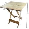 Conjunto Mesa 4 Cadeiras Madeira Dobrável 70x70cm Restaurante 4 15292453999 d 831590 mlb69964996580 062023 o