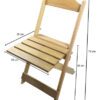 Conjunto Mesa 4 Cadeiras Madeira Dobrável 70x70cm Restaurante 8 15292454775 d 853954 mlb69963431168 062023 o