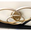 Plafon 3 Anéis Selene Dourado 45W 4000K 50cm Bivolt 6 15292476125 d 901637 mlu77405040627 072024 o