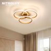 Plafon 3 Anéis Selene Dourado 45W 4000K 50cm Bivolt 10 15292476140 d 986982 mlu77191716226 072024 o