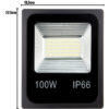 Refletor LED 100W Bivolt Branco Frio IP65 Prova D'água 8 15292479715 d 611078 mlb40681530102 022020 o