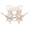 Conjunto Mesa 4 Cadeiras Madeira Dobrável 70x70cm Restaurante 24 15292517411 d 617377 mlb28719659787 112018 o