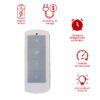 Controle Remoto para Ventilador de Teto Living 5020 Bivolt 6 15321011315 controle teto design 1 1