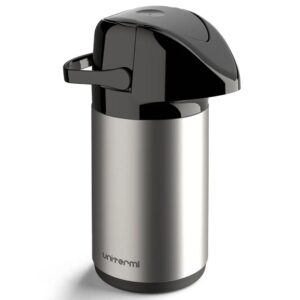 Garrafa Térmica 600ml Unitermi Inoxidável com Sistema de Pressão